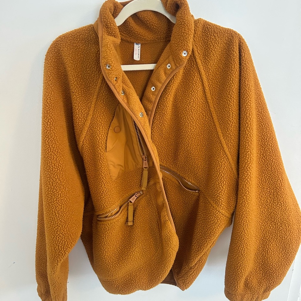 FP Movement Hit the Slopes Fleece Jacket - Mustard